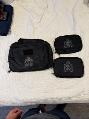 Springfield range bag with two smaller gun bags